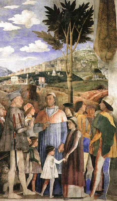 Andrea Mantegna The Meeting oil painting picture